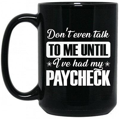 15 oz. Black Mug