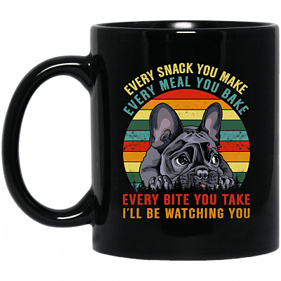 11 oz. Black Mug