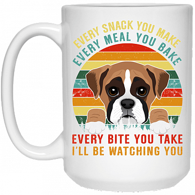 15 oz. White Mug