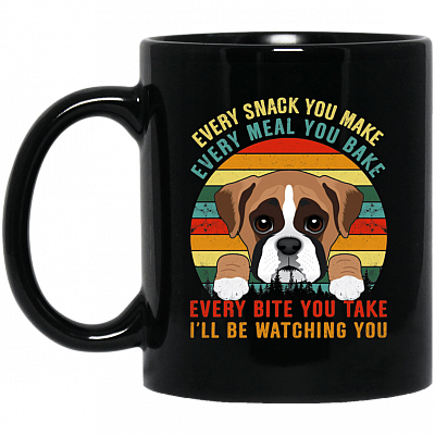 11 oz. Black Mug