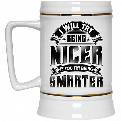22 oz. Beer Stein