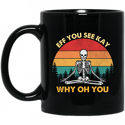 11 oz. Black Mug