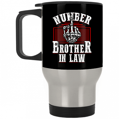 14 oz. Silver Travel Mug