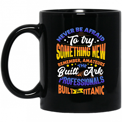 11 oz. Black Mug