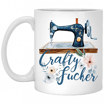 Crafty Fuck-er Ceramic Coffee Mug - Travel Mug - Beer Stein - Stainless Water Bottle