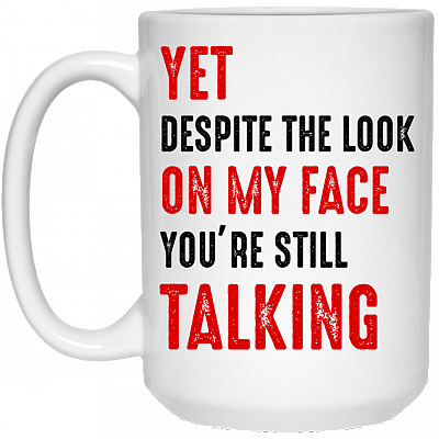 15 oz. White Mug