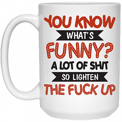 15 oz. White Mug