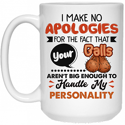 15 oz. White Mug