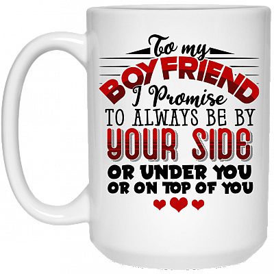 15 oz. White Mug