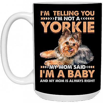 15 oz. White Mug