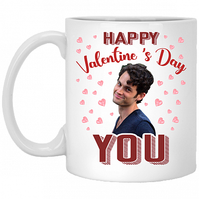 Happy Valentine's Day You Coffee Mug - Valentine Dan Beer Stein - Water Bottle