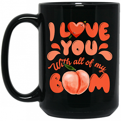 15 oz. Black Mug