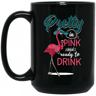 15 oz. Black Mug