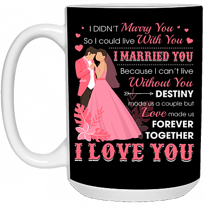 15 oz. White Mug