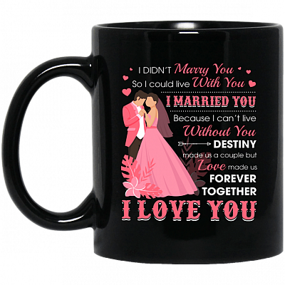 11 oz. Black Mug