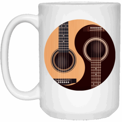 15 oz. White Mug