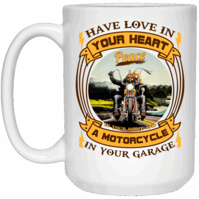 15 oz. White Mug