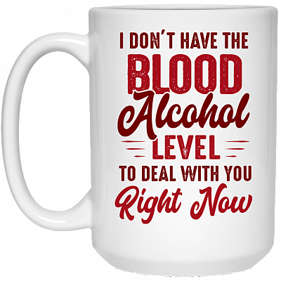 15 oz. White Mug