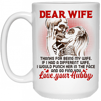 15 oz. White Mug