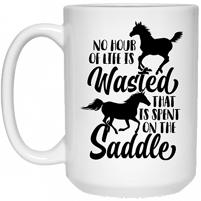 15 oz. White Mug