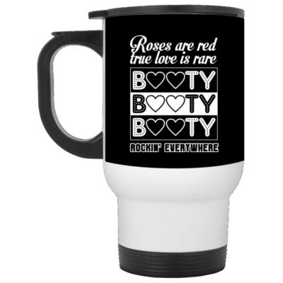14 oz. White Travel Mug