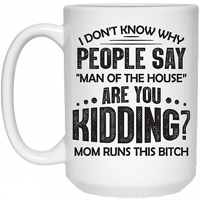 15 oz. White Mug