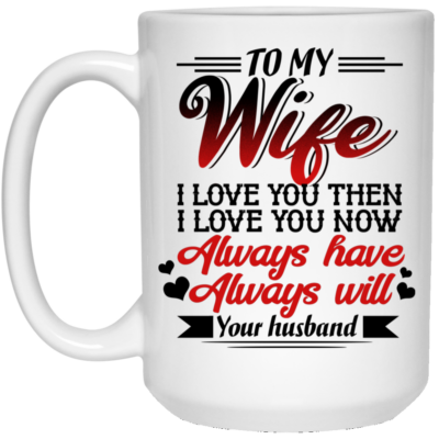 15 oz. White Mug