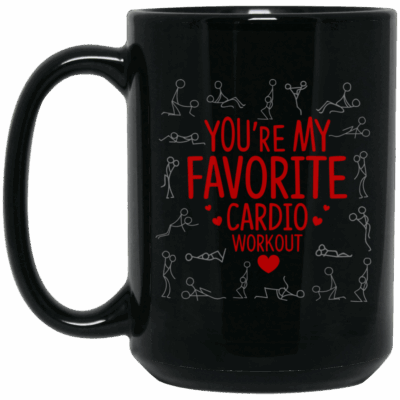 15 oz. Black Mug
