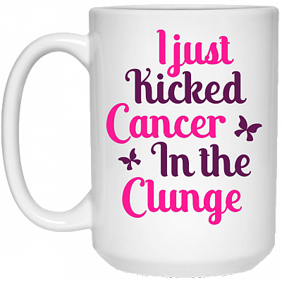 15 oz. White Mug