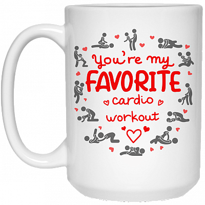 15 oz. White Mug