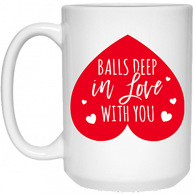 15 oz. White Mug