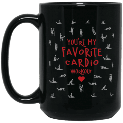 15 oz. Black Mug