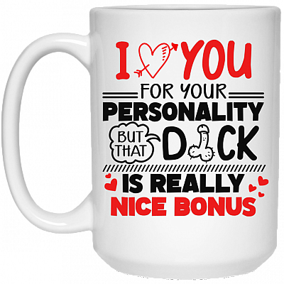 15 oz. White Mug