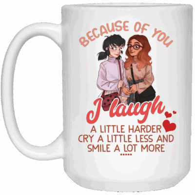 15 oz. White Mug