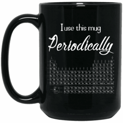 15 oz. Black Mug