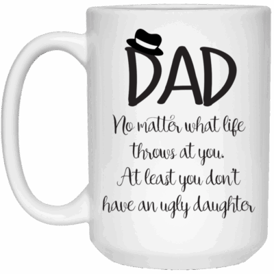 15 oz. White Mug