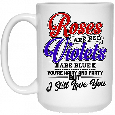 15 oz. White Mug