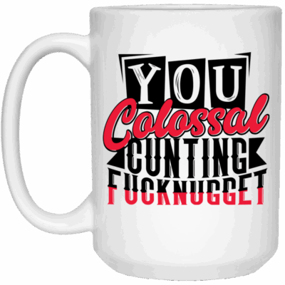 15 oz. White Mug