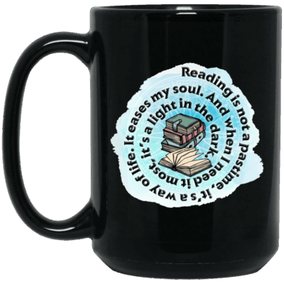 15 oz. Black Mug
