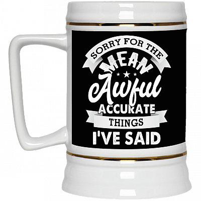 22 oz. Beer Stein