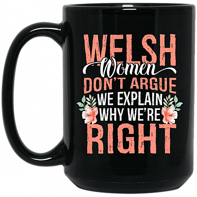 15 oz. Black Mug