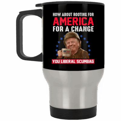 14 oz. Silver Travel Mug