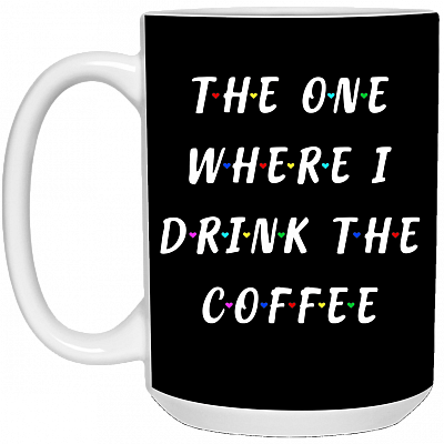 15 oz. White Mug