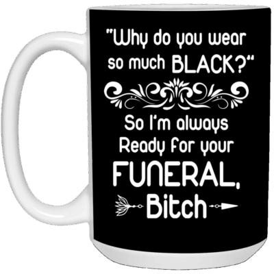 15 oz. White Mug