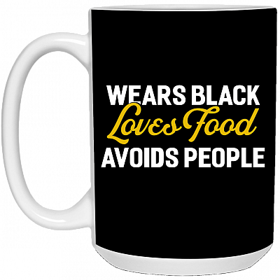 15 oz. White Mug