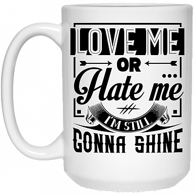 15 oz. White Mug