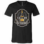 CubeBik Call Me Old Fashioned Whiskey T-Shirt - V-Neck - Vintage Whiskey Shirt