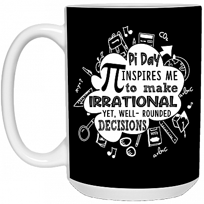 15 oz. White Mug