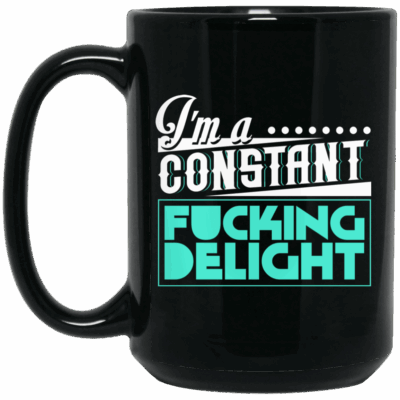 15 oz. Black Mug