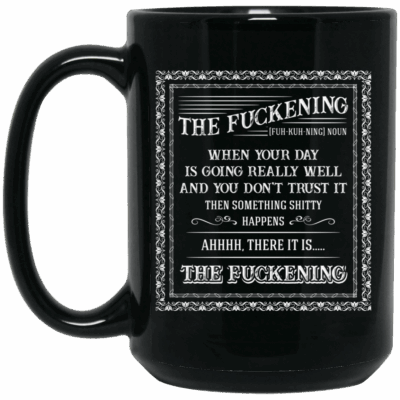 15 oz. Black Mug